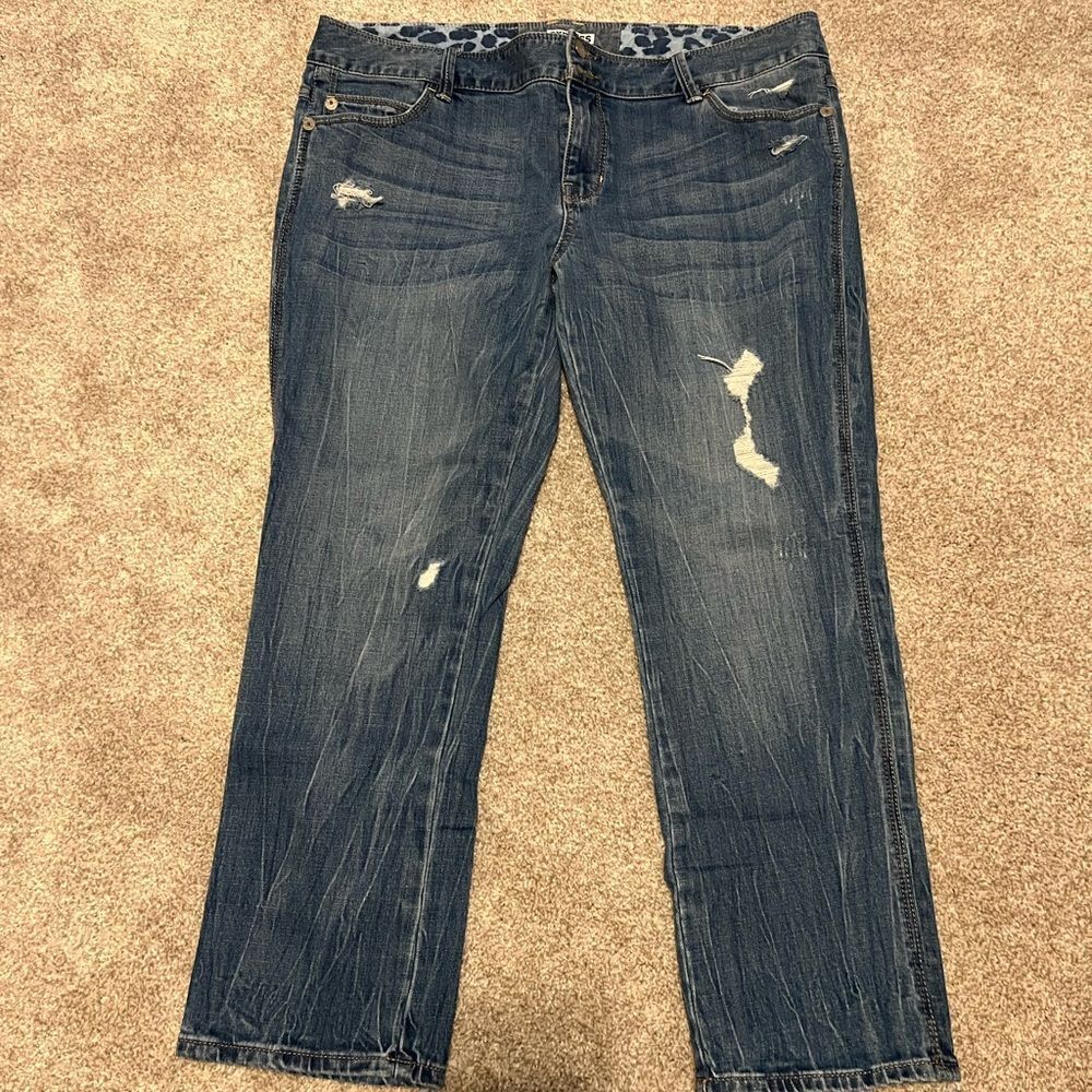 Vintage 90s Express Modern Boyfriend Jeans, size 12
